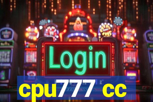 cpu777 cc